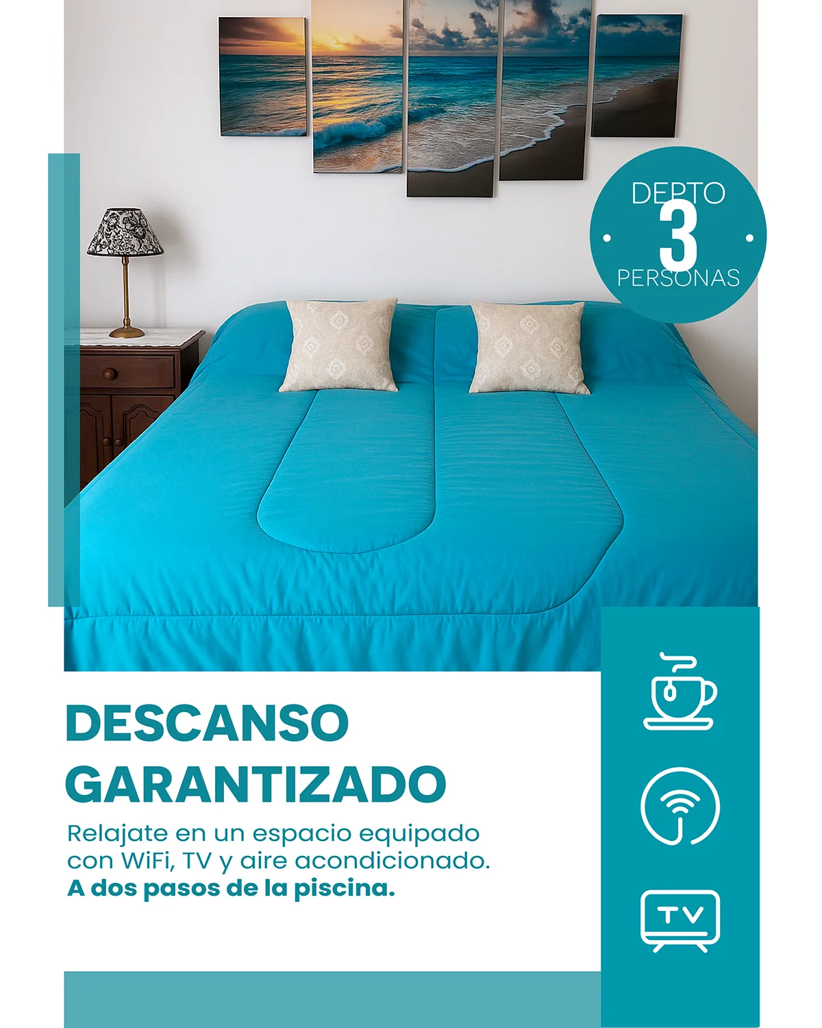 Apart Costa Norte, pieza 3